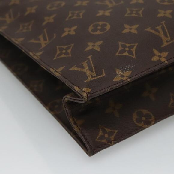 LOUIS VUITTON Monogram Sac Plat Hand Bag M51140 - Picture 14 of 16